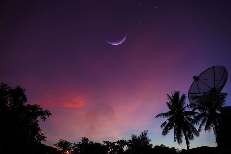 Thai Moon Sky